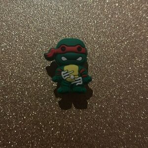 Teenage Mutant Ninja Turtles ( Rafael ) Croc Charm